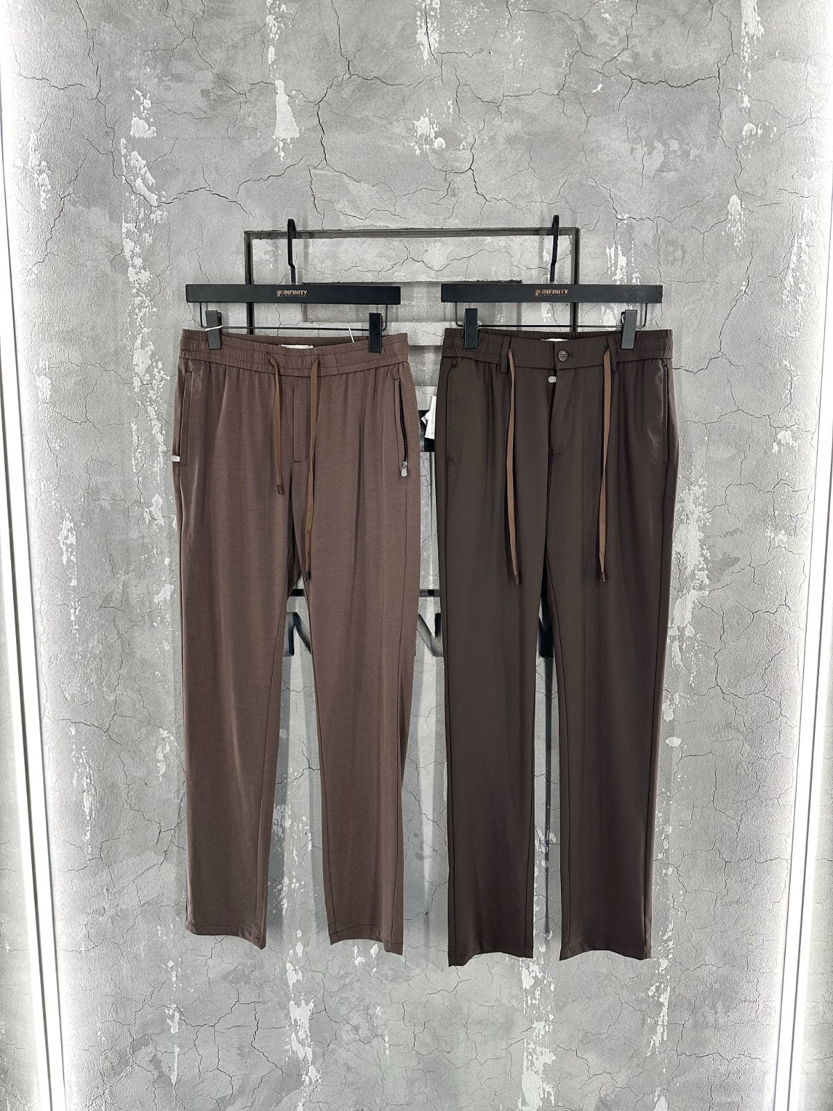 Брюки BRUNELLO CUCINELLI / LIGHT BROWN — NO LOGO STORE