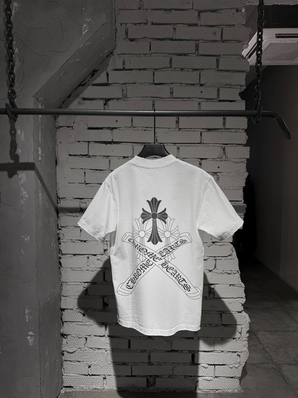 Футболка CHROME HEARTS — Мужское, NO LOGO STORE (фото 2)