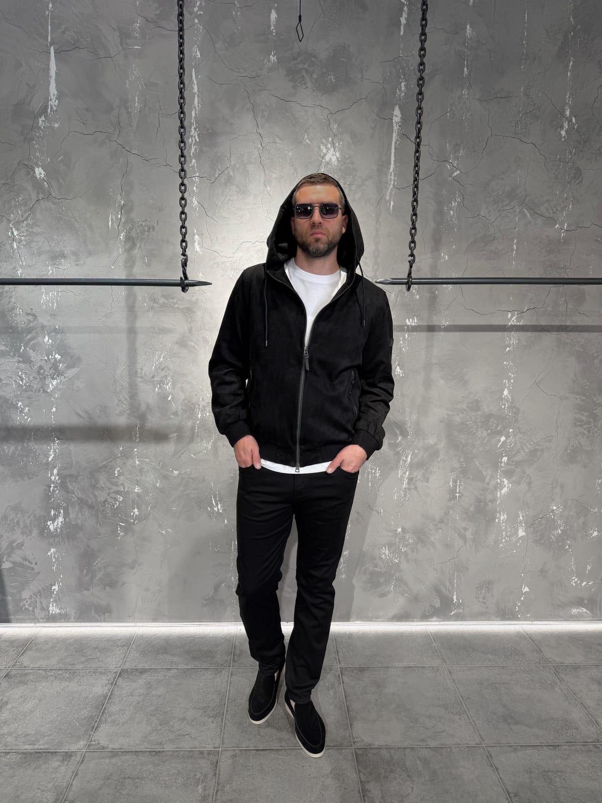 Ветровка TOM FORD замша  — Мужское, NO LOGO STORE