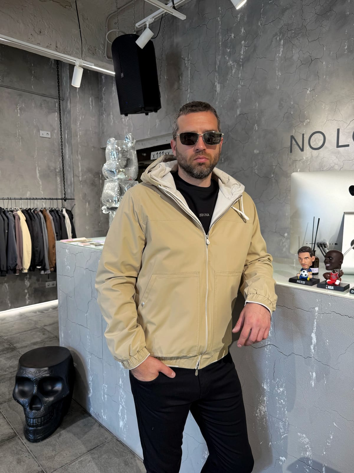Ветровка BRUNELLO CUCINELLI — Мужское, NO LOGO STORE