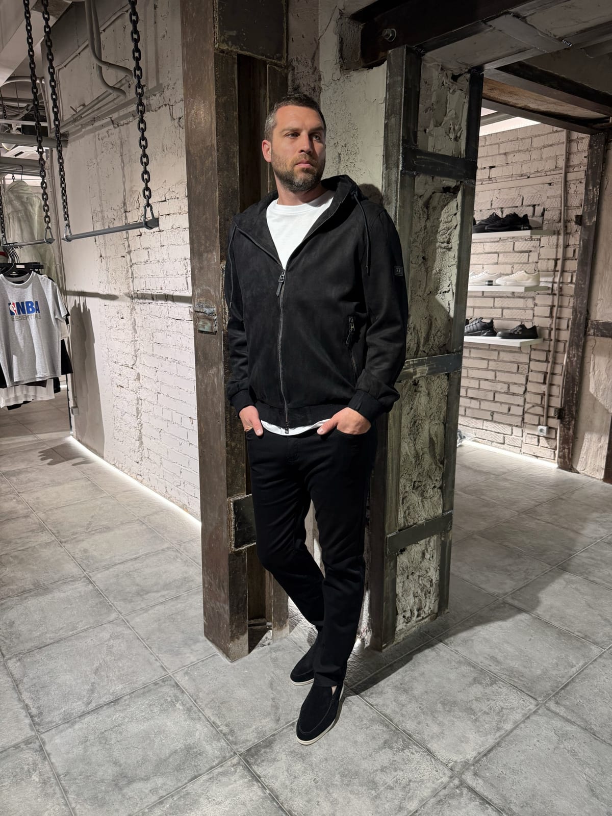 Ветровка TOM FORD замша  — Мужское, NO LOGO STORE (фото 4)