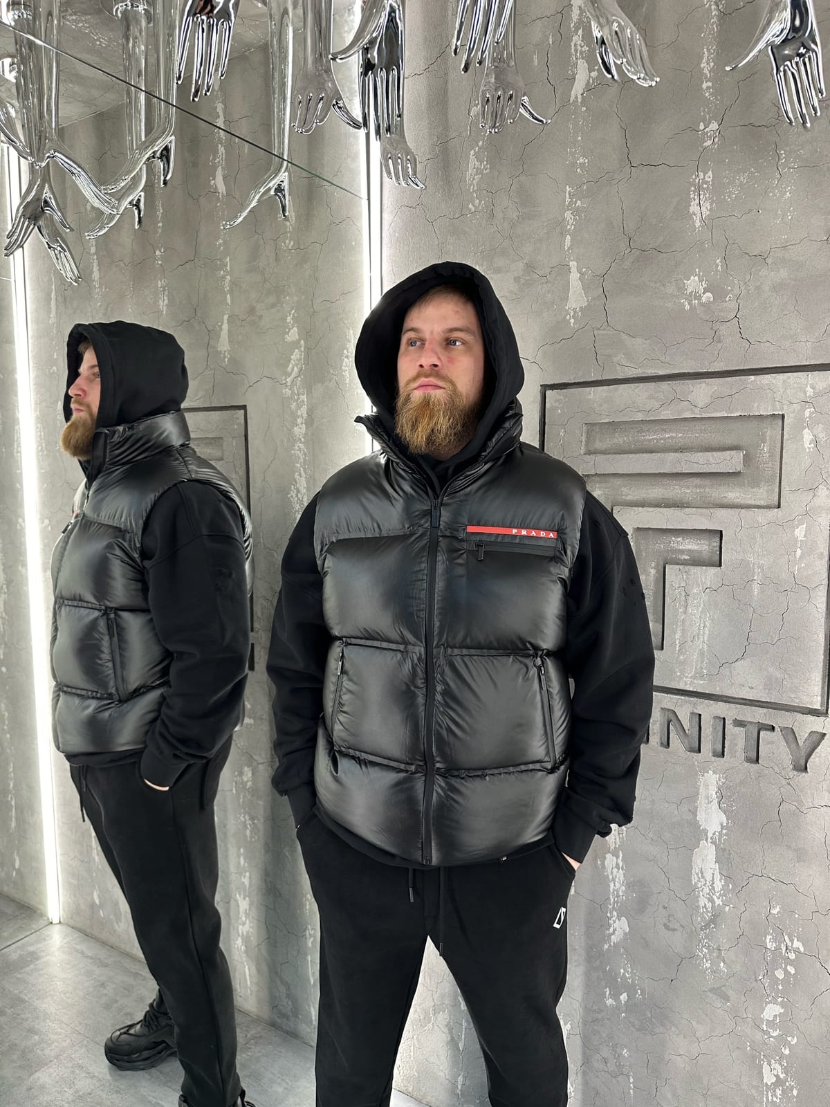 Жилет PRADA — Мужское, NO LOGO STORE