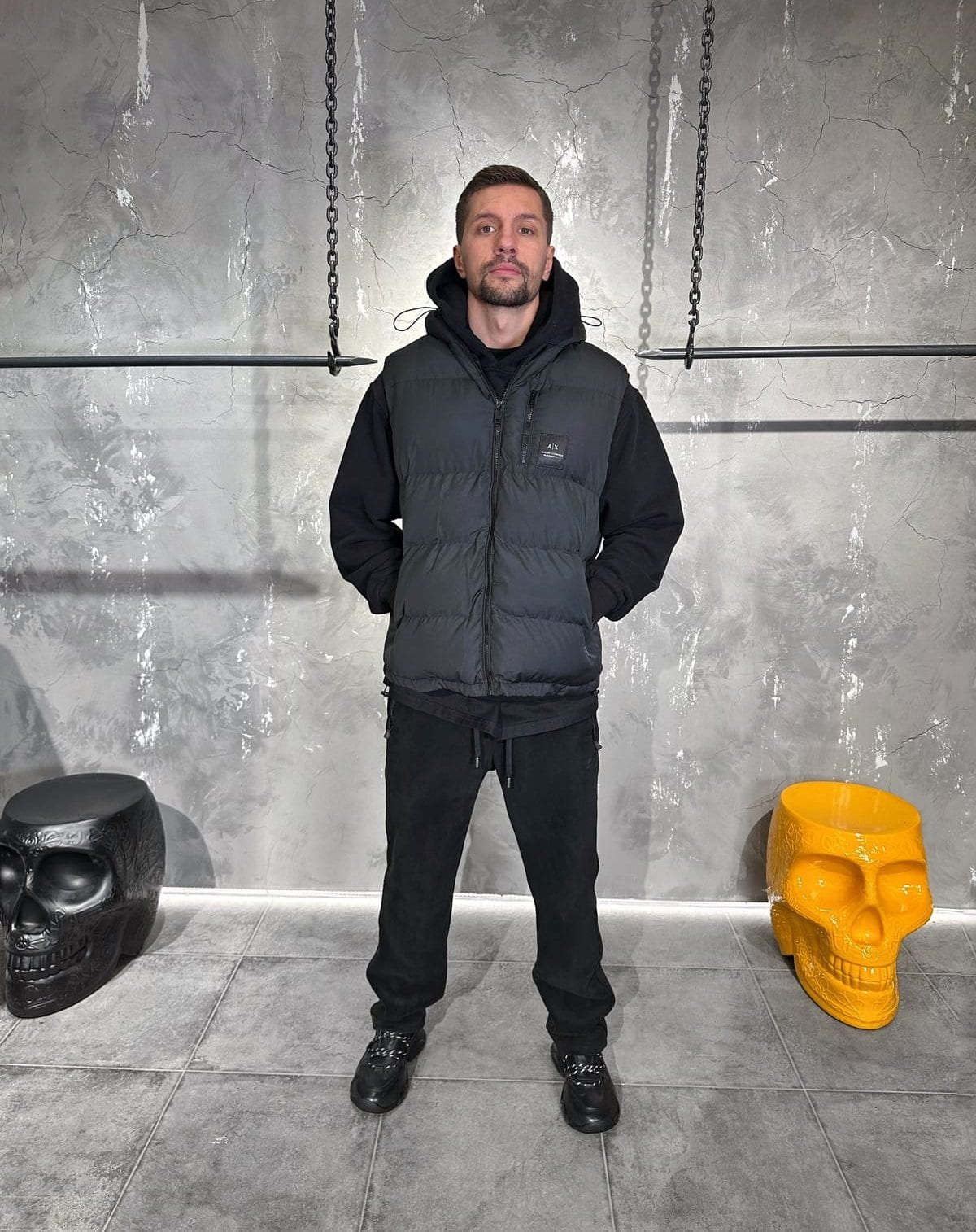Жилет ARMANI EXCHANGE — NO LOGO STORE
