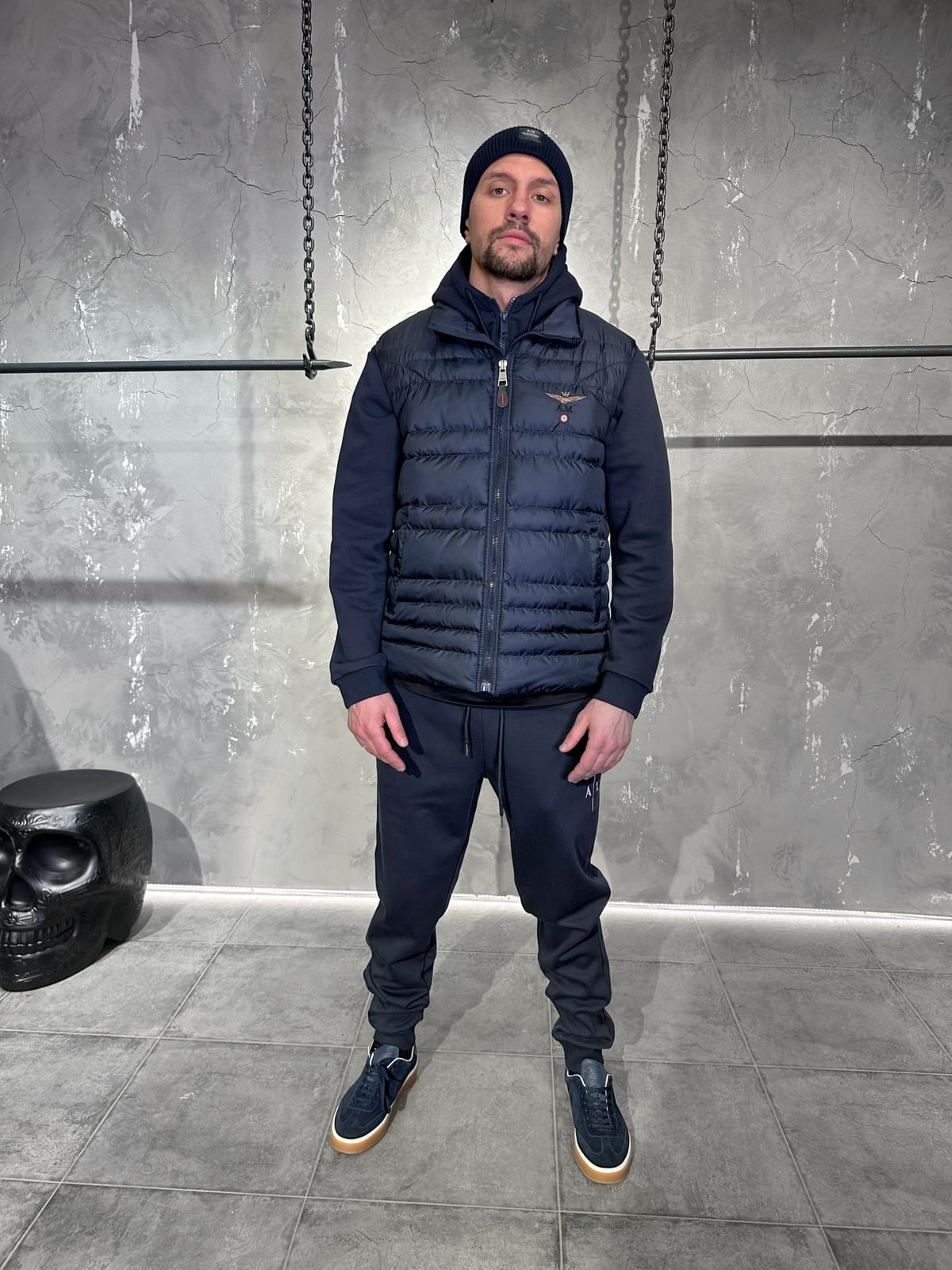 Жилет AERONAUTICA — Мужское, NO LOGO STORE