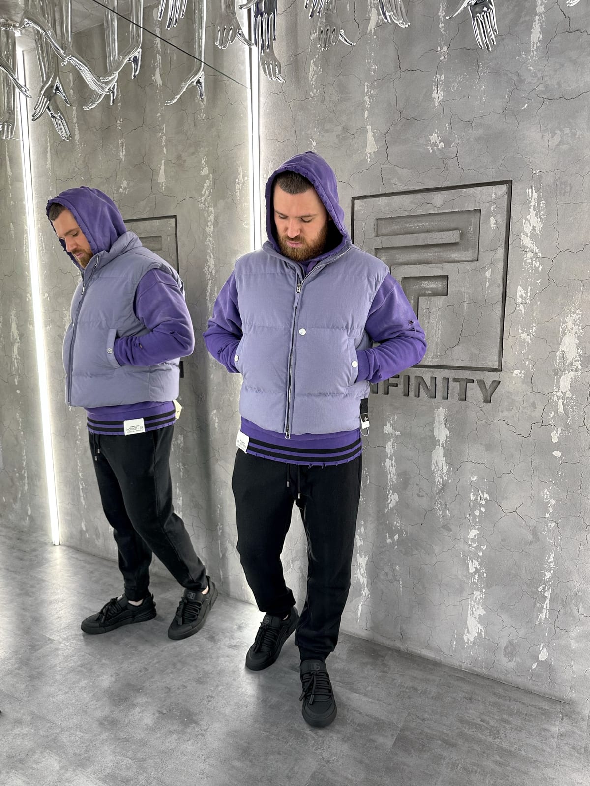 Жилет STONE ISLAND — Мужское, NO LOGO STORE
