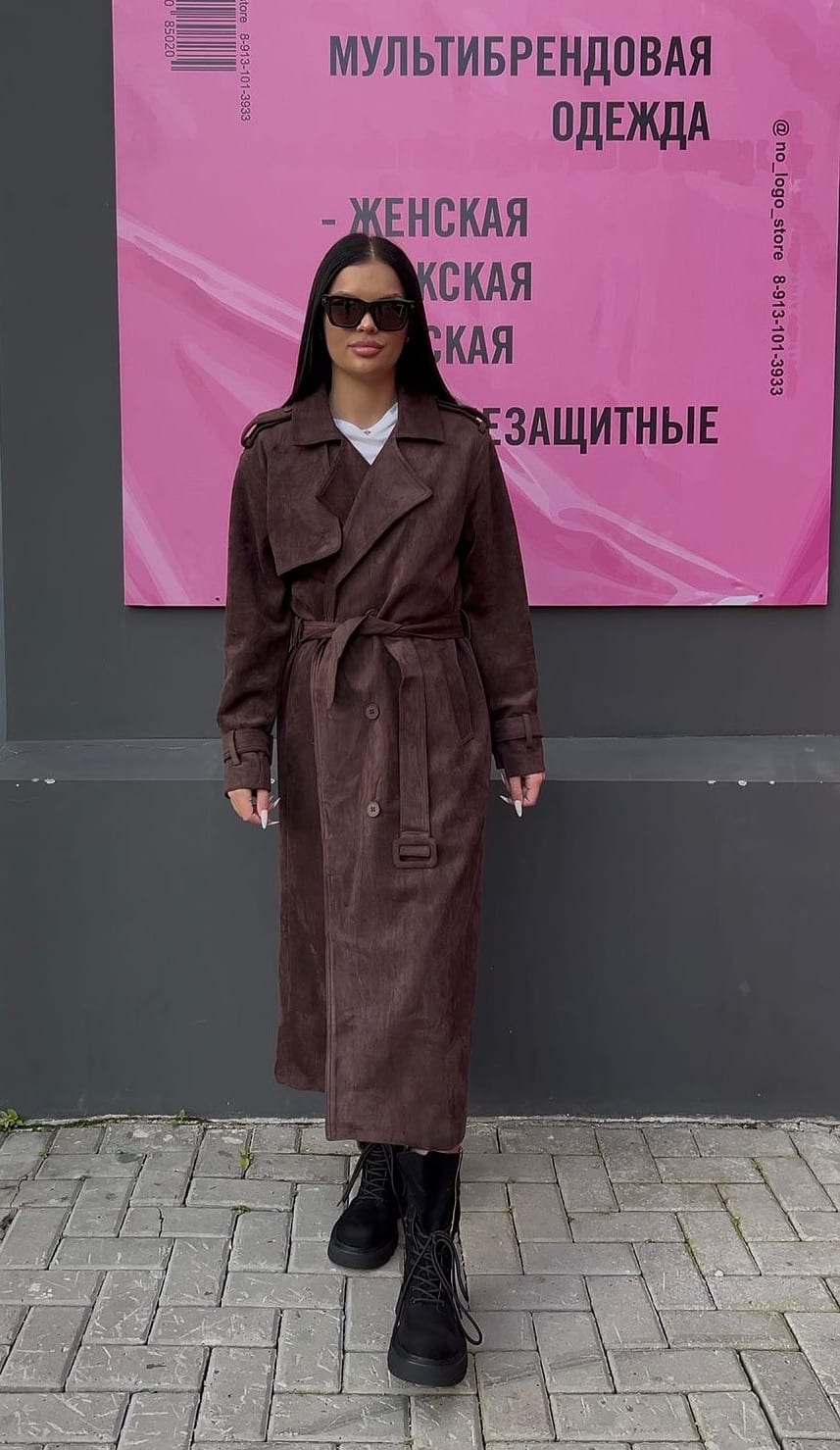 Тренч BROWN — SALE · Женское, NO LOGO STORE