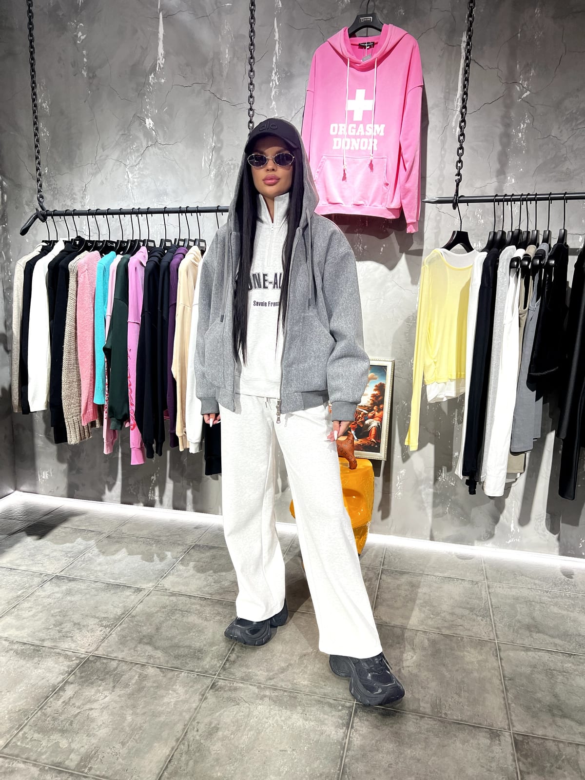 Бомбер с капюшоном  — SALE · Женское, NO LOGO STORE