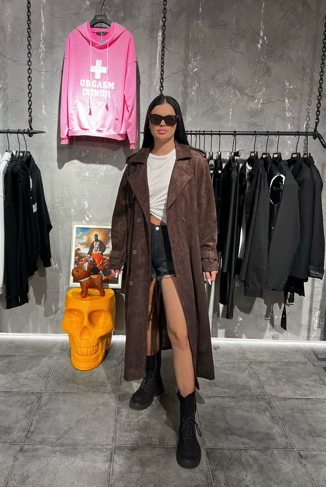 Тренч BROWN — SALE · Женское, NO LOGO STORE (фото 2)