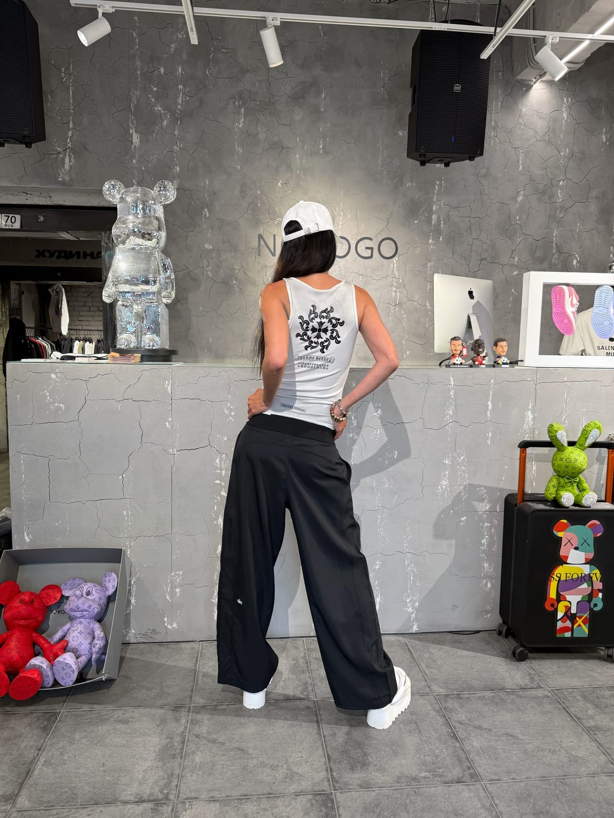 Майка CHROME HEARTS — Женское, NO LOGO STORE (фото 2)
