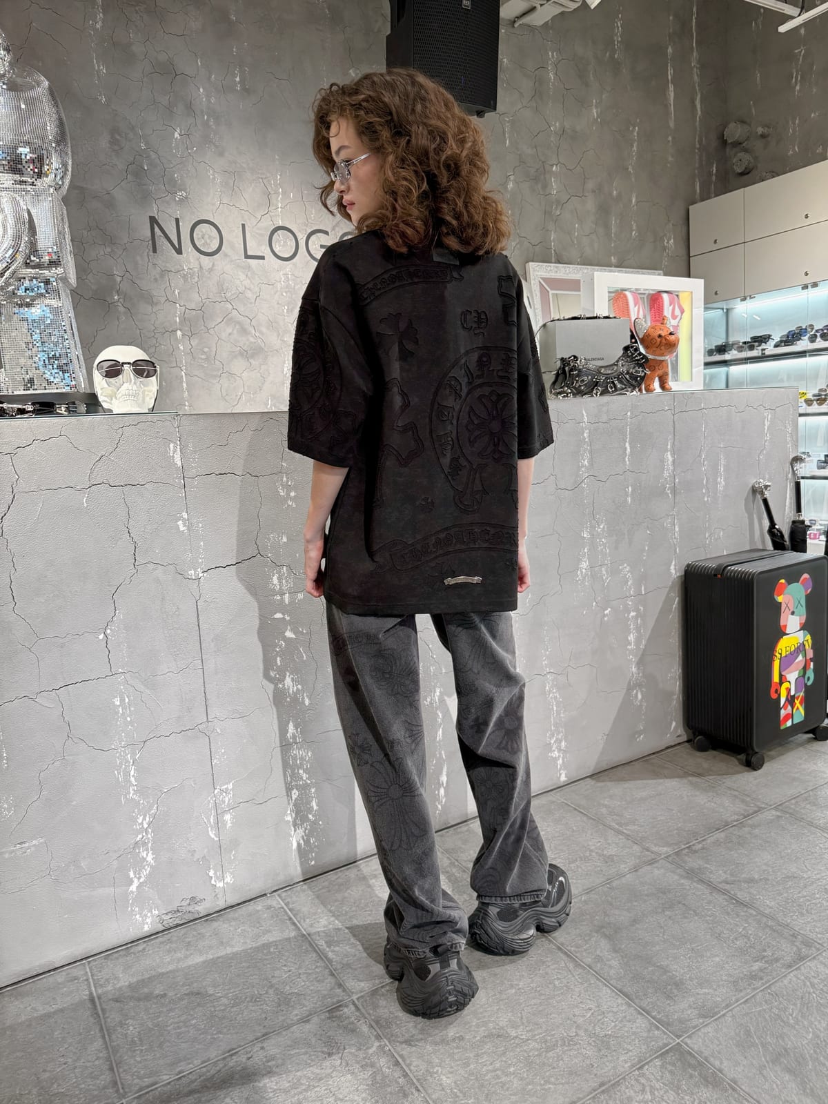 Футболка CHROME HEARTS — Женское, NO LOGO STORE (фото 5)
