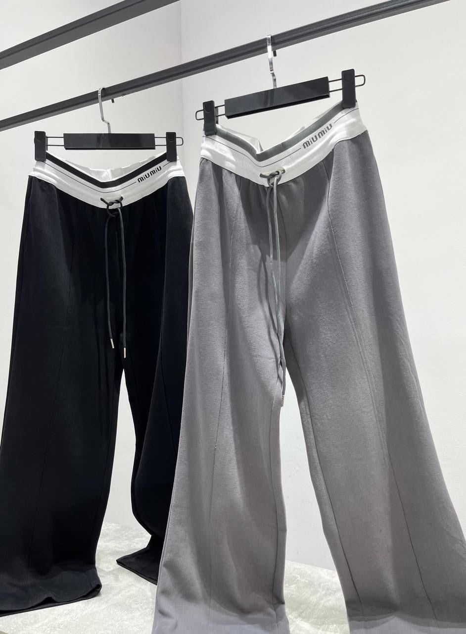 Брюки MIU MIU gray — NO LOGO STORE