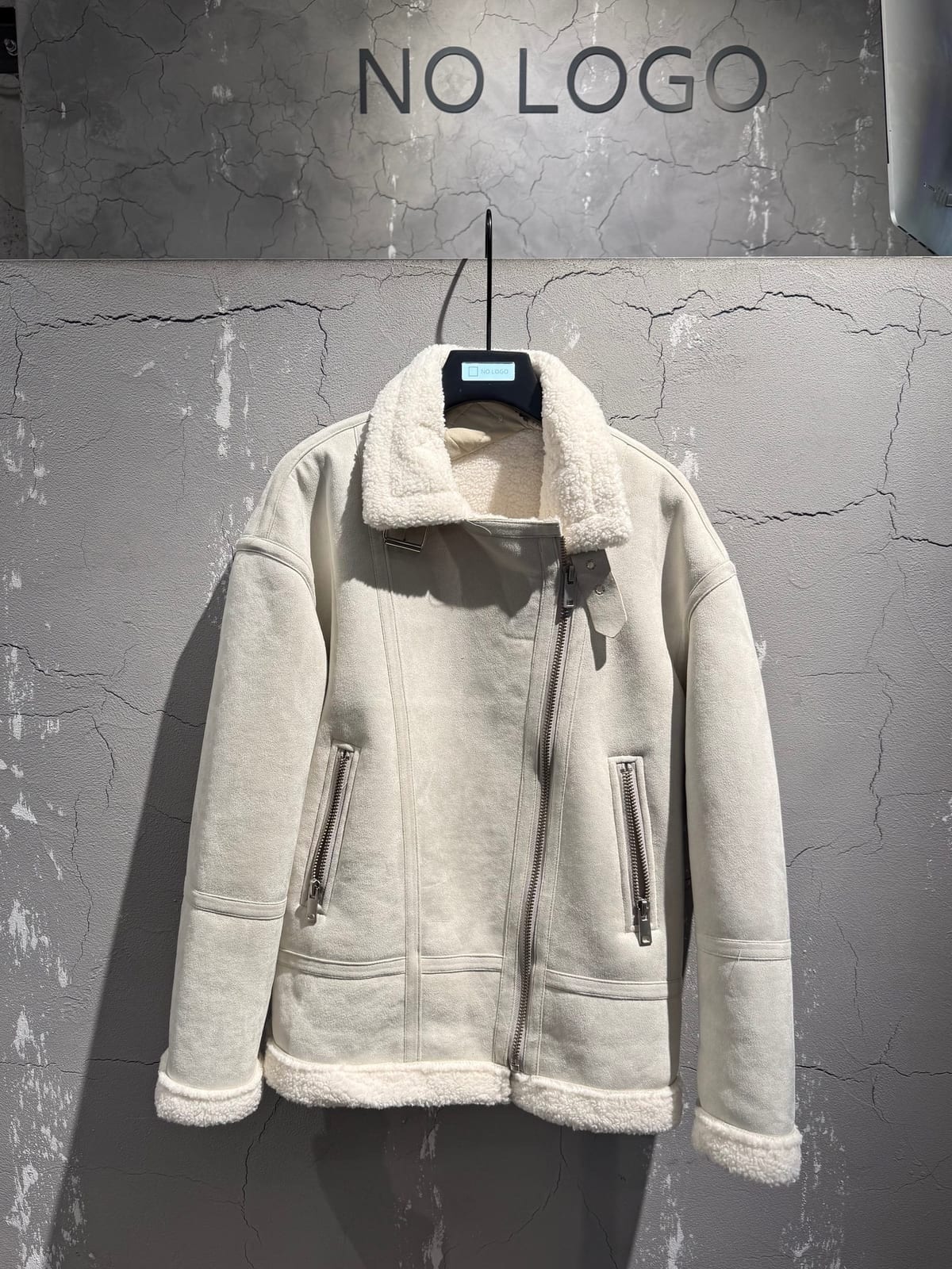 Дубленка WHITE — Женское, NO LOGO STORE