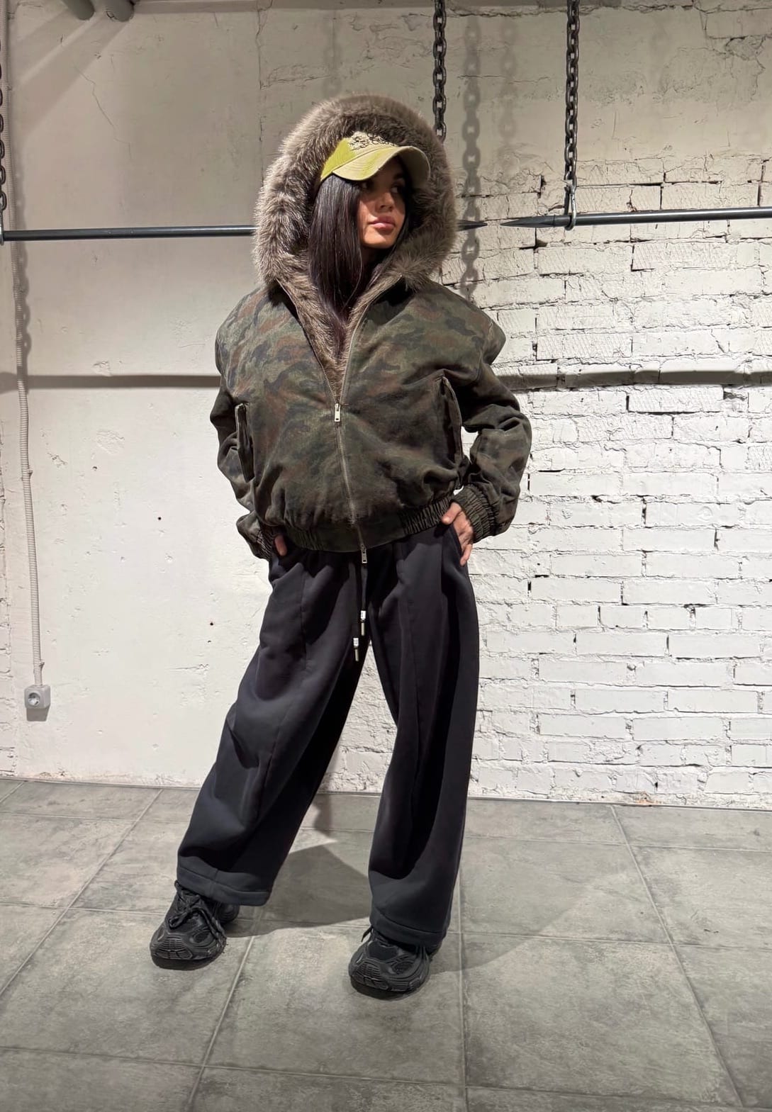 Парка military  — Женское, NO LOGO STORE